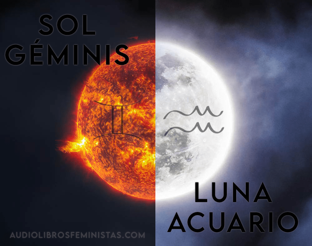 Sol Géminis y Luna&nbsp;Acuario