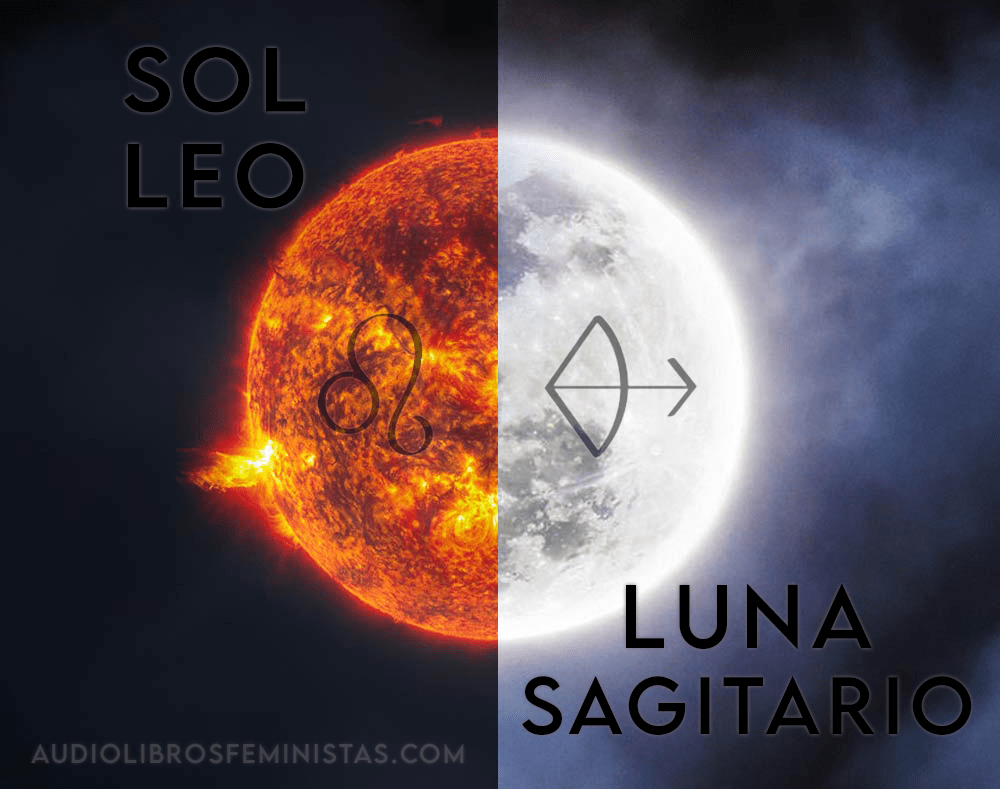 Sol Leo y Luna Sagitario