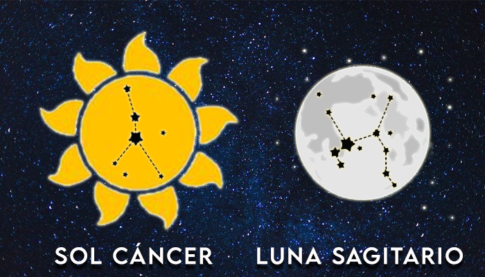 Sol Cáncer y Luna Sagitario: una personalidad decisiva