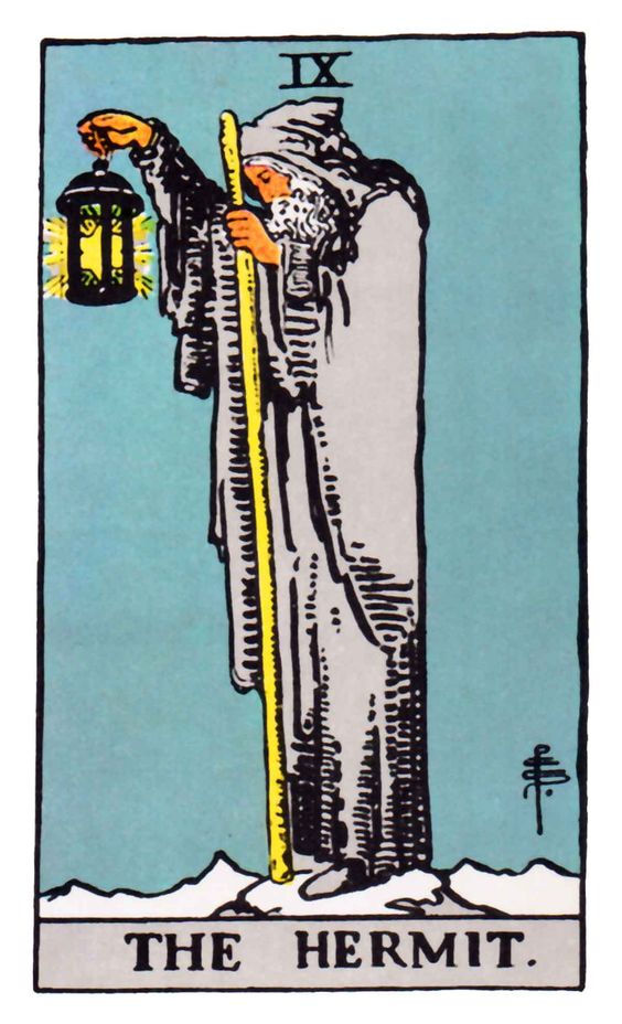Guía básica de tarot. Los arcanos mayores: El&nbsp;ermitaño