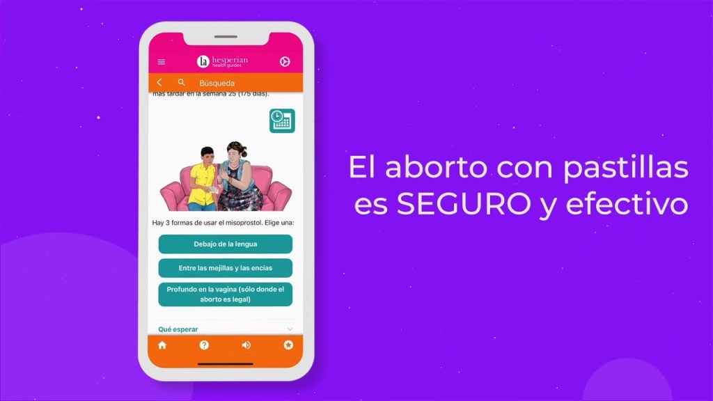 Una app que te guía en la interrupción del&nbsp;embarazo.