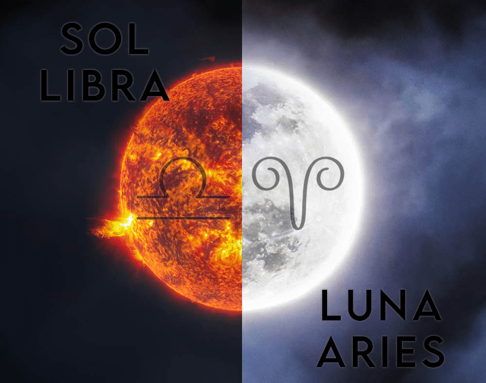 Sol Libra y Luna&nbsp;Aries