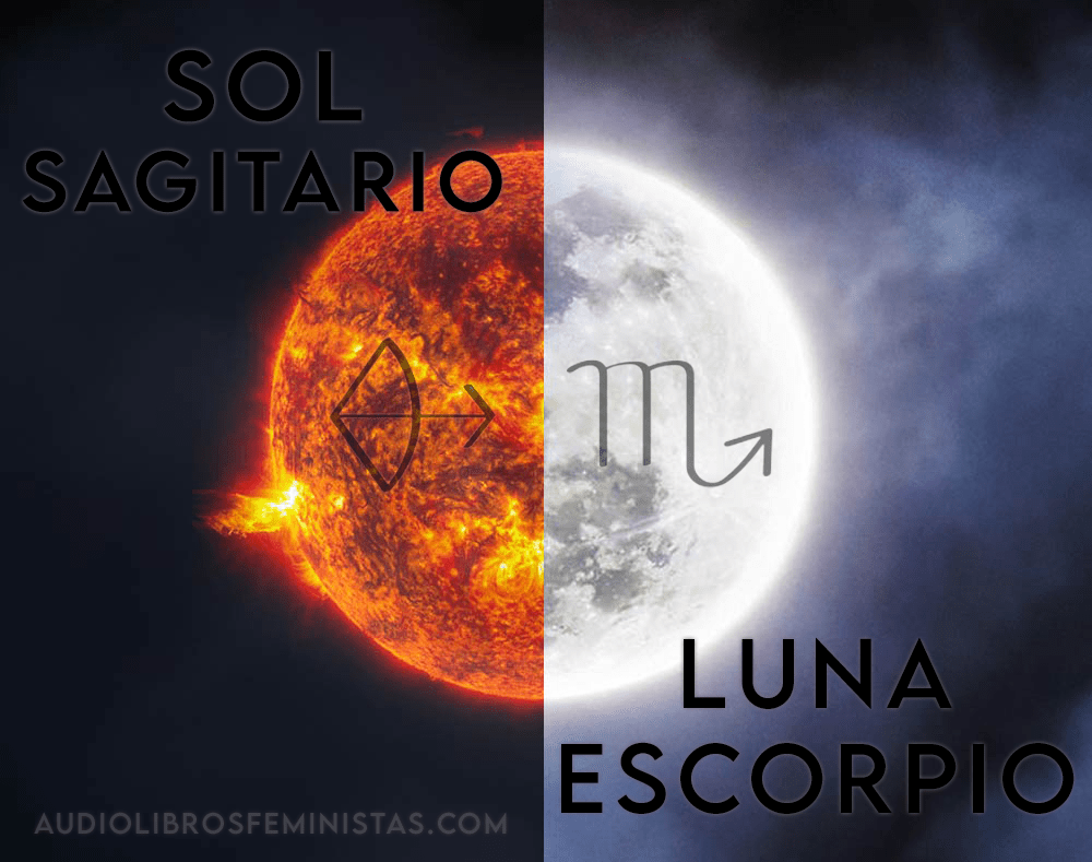 Sol Sagitario y Luna&nbsp;Escorpio
