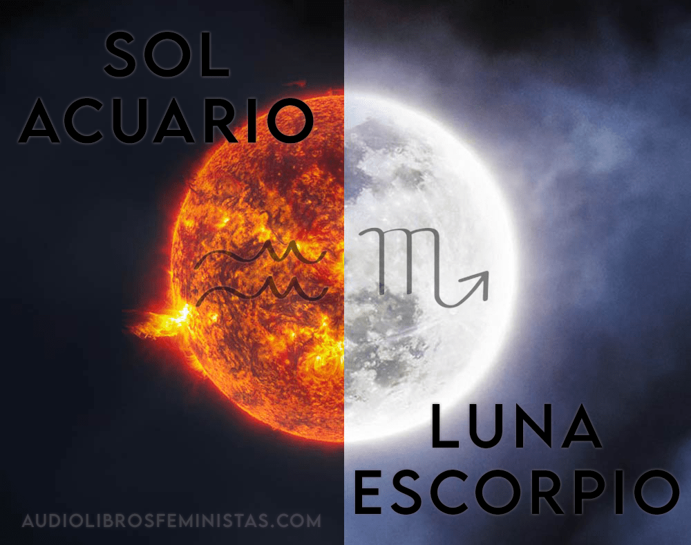 Sol Acuario y Luna&nbsp;Escorpio