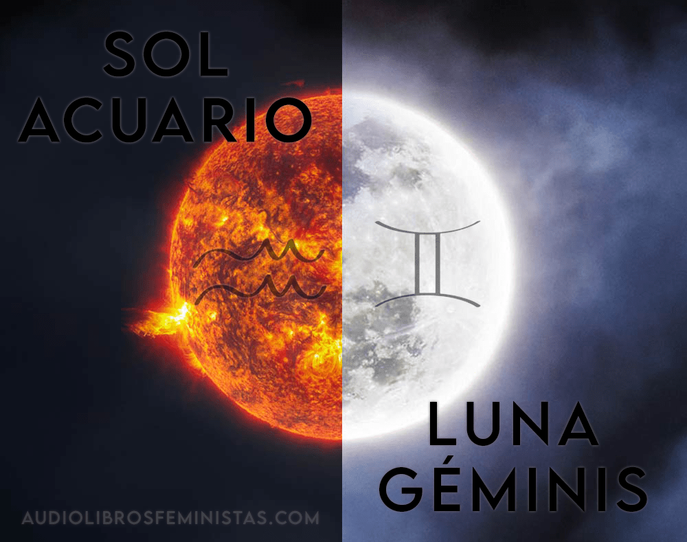 Sol Acuario y Luna&nbsp;Geminis