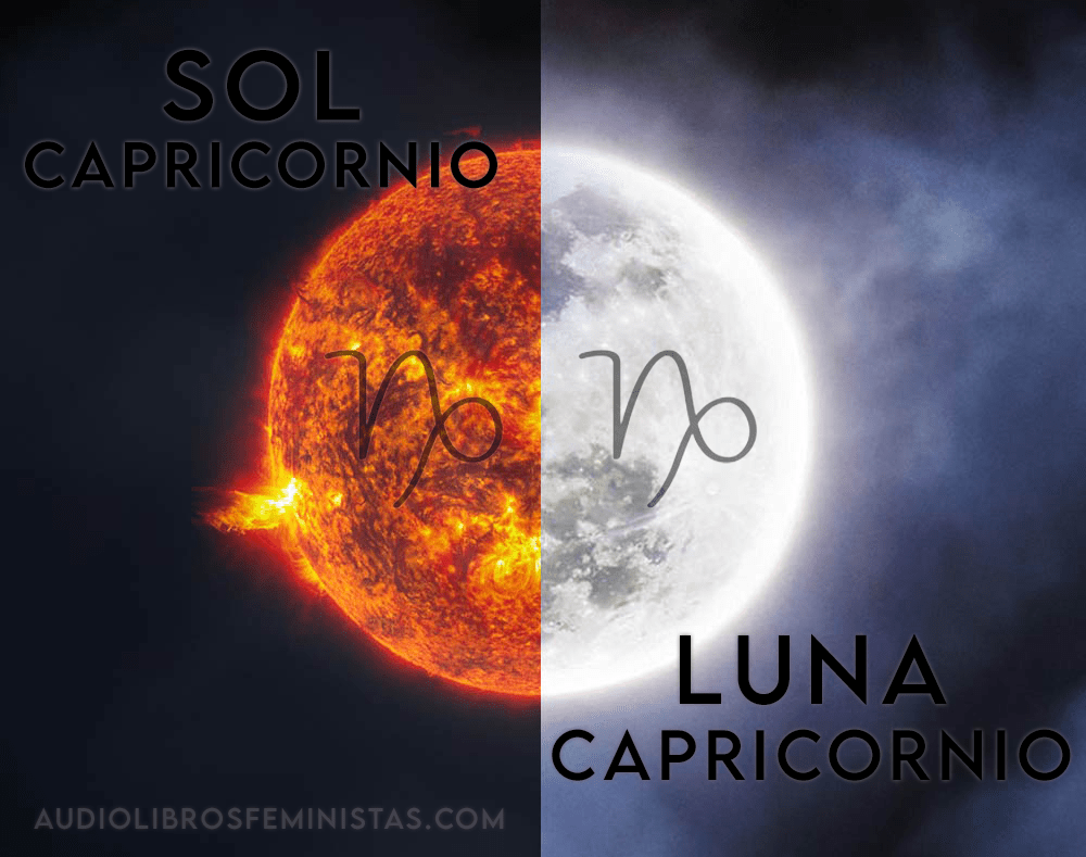Sol Capricornio y Luna&nbsp;Capricornio